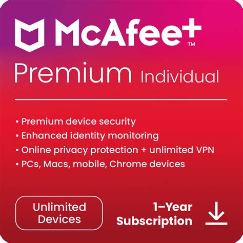mcafee premium account.